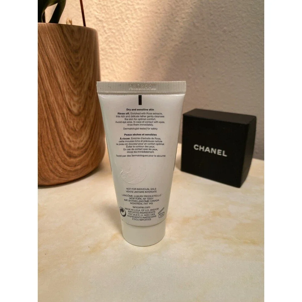 LANCOME Creme Mousse Comfort Cleansing Creamy-Foam w Rose Extract 1.7oz